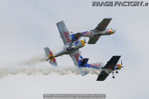 2009-06-27 Zeltweg Airpower 1742 Flying Bulls Aerobatics Team - Zlin Z-50LX